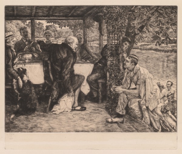 The Prodigal Son: The Fatted Calf (L’enfant prodigue: le veau gras), 1881. James Tissot (French,