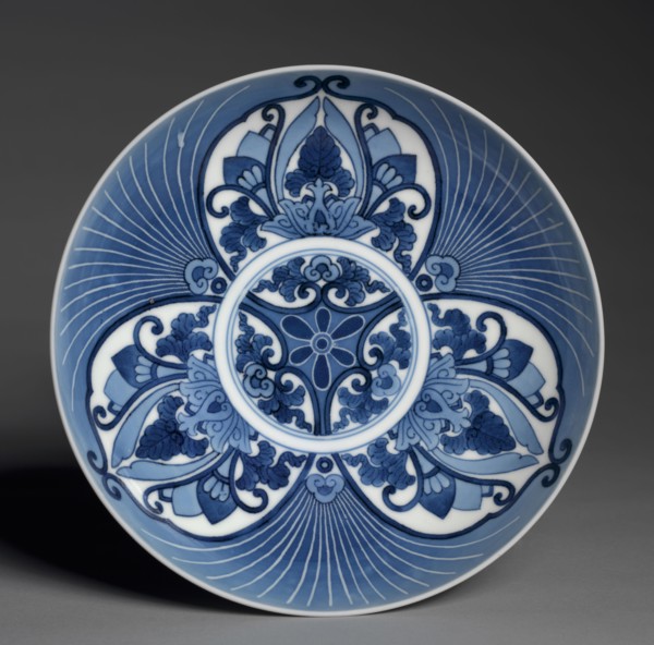 Dish with Ginkgo Leaves, c. 1688-1704. Japan, Edo period (1615–1868), Genroku era (1688-1704).