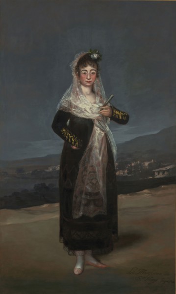 Portrait of the Marquesa de Santiago; Francisco José de Goya y Lucientes, Francisco de Goya, Spanish, 1746 - 1828, 1804