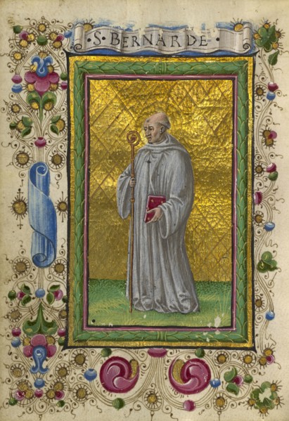 Saint Bernard; Taddeo Crivelli, Italian, died about 1479, active about 1451 - 1479, Ferrara, Emilia-Romagna, Italy; about 1469