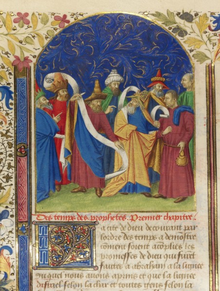 The Dispute Among Eight Prophets; Master of the Geneva Boccaccio, French, active about 1445 - 1470, Nantes, probably, France