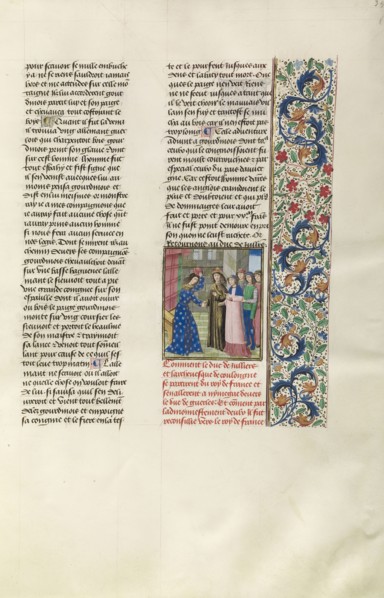 The Duke of Jülich and the Archbishop of Cologne Meeting with the Duke of Gelders; Master of the Copenhagen Caesar Flemish
