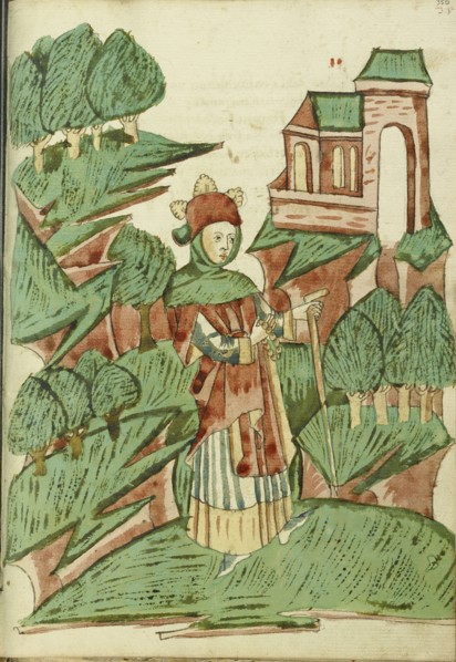Josaphat as a Pilgrim; Follower of Hans Schilling, German, active 1459 - 1467, from the Workshop of Diebold Lauber German