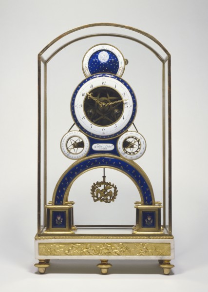 Mantel Clock; Movement by Nicolas-Alexandre Folin, French, about 1750 - after 1815, master 1789), and enamel plaques by Georges