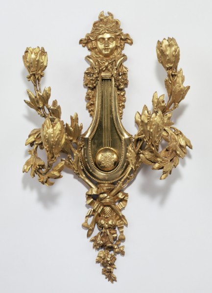 Pair of Wall Lights; Pierre Gouthière, French, 1732 - 1813,1814, master 1758), after a design by François-Joseph Bélanger