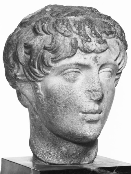 Portrait Head of a Youth; Asia Minor; 120 - 130; Marble; 27.3 cm, 10 3,4 in