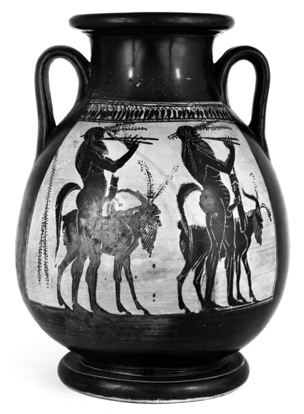 Attic Black-Figure Pelike; Attributed to Theseus Painter, Greek, Attic, active about 510 - about 490 B.C., Athens, Greece