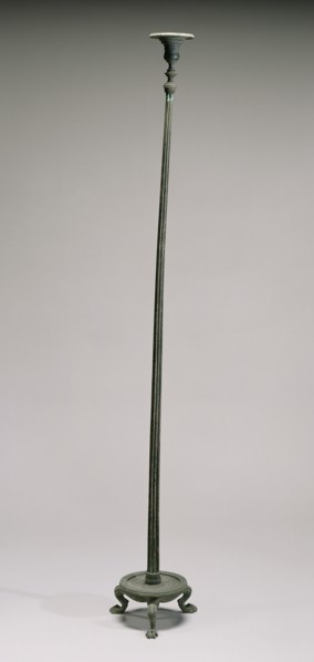 Candelabrum with Lion's Paws; Italy; 1 - 79; Bronze; 143 × 30.5 × 30.5 cm, 56 5,16 × 12 × 12 in