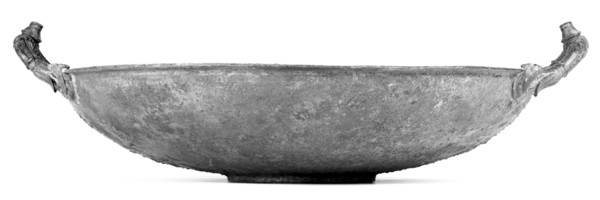 Basin; Italy; 1st century A.D; Bronze; 14.8 × 53 cm, 5 13,16 × 20 7,8 in