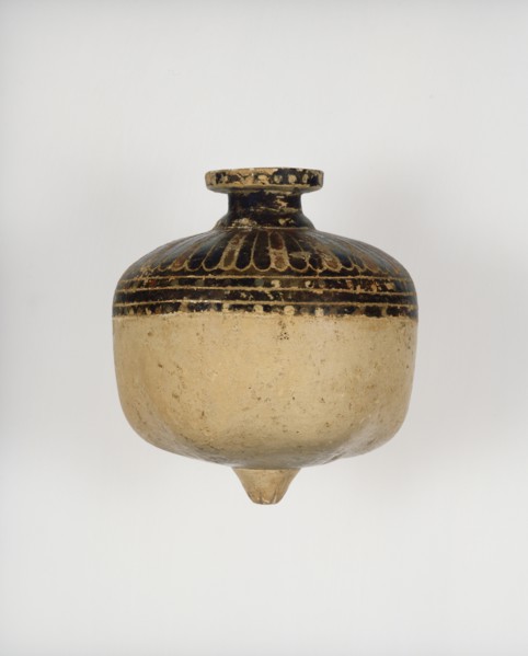 Pomegranate; Greece, Corinth, early 6th century B.C; Terracotta; 7.8 × 7.8 cm, 3 1,16 × 3 1,16 in