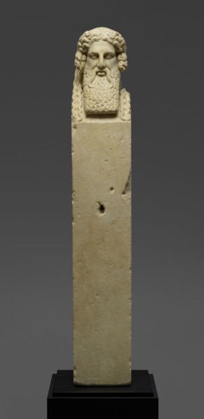 Herm of Hermes; second half of 1st century A.D; Marble; 149 × 24 × 21 cm, 58 11,16 × 9 7,16 × 8 1,4 in