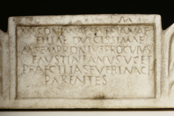 Sarcophagus with Scenes of Bacchus; Roman Empire; A.D. 210–220; Marble