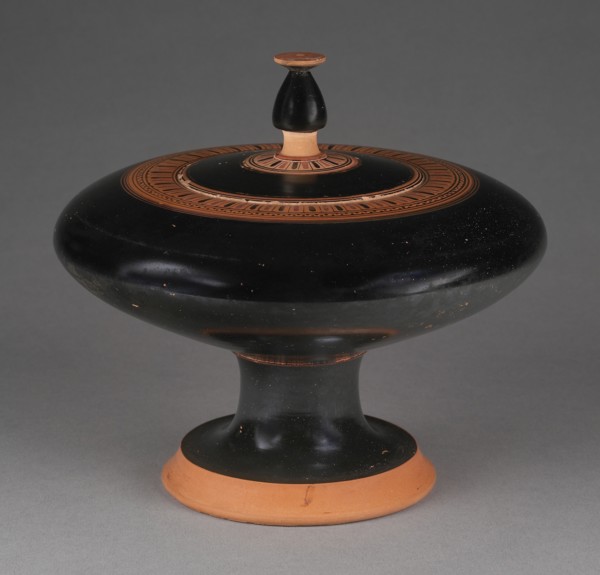 Container for Scented Oil; Athens, Greece; about 500 B.C; Terracotta