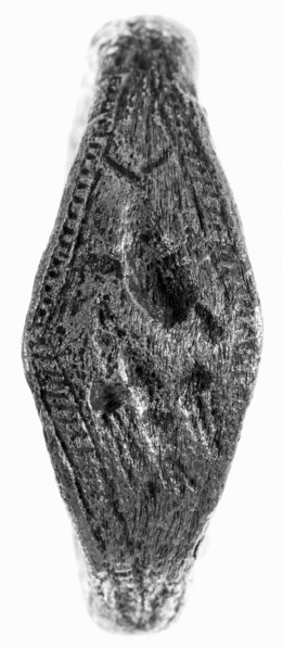 Ring; second half of 6th century B.C; Silver and tin; 2.6 cm, 0.0123 kg, 1 in., 0.0271 lb