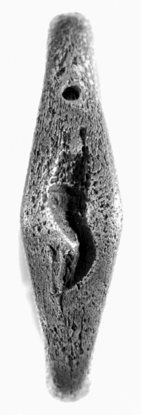 Ring; second half of 6th century B.C; Silver and tin; 2.4 cm, 0.0062 kg, 15,16 in., 0.0137 lb