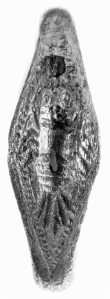 Ring; second half of 6th century B.C; Silver; 2.2 cm, 0.0046 kg, 7,8 in., 0.0101 lb