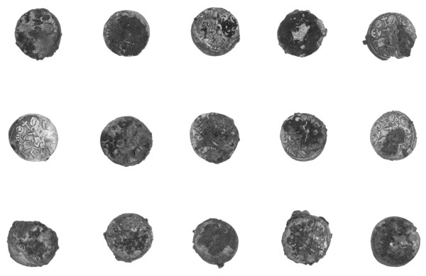 Trebizond Coin; about 13th century; Silver, Byzantine Coinage of the empire of Trebizonds