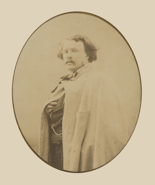 Self-portrait; Nadar, Gaspard Félix Tournachon, French, 1820 - 1910, about 1854; Salted paper print; 20.2 x 16 cm