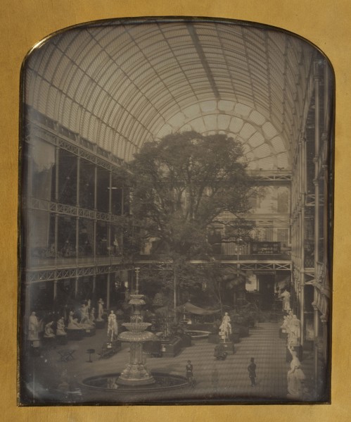The Crystal Palace at Hyde Park, London; John Jabez Edwin Mayall, English, 1813 - 1901, London, England, Europe; 1851