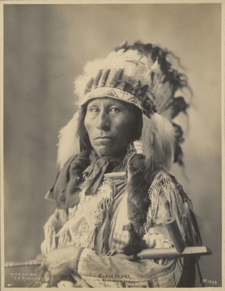 Blackheart, Ogalalla Sioux; Adolph F. Muhr, American, died 1913, Frank A. Rinehart, American, 1861 - 1928, 1899; Platinum
