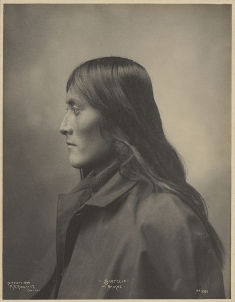 Bartelda, Apache; Adolph F. Muhr, American, died 1913, Frank A. Rinehart, American, 1861 - 1928, 1899; Platinum print