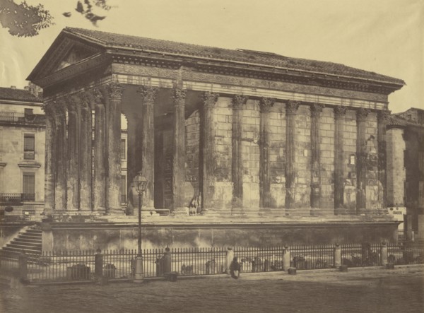 Eglise de la Madeleine, Paris; Bisson Frères, French, active 1840 - 1864, Paris, France; about 1854 - 1864; Albumen silver