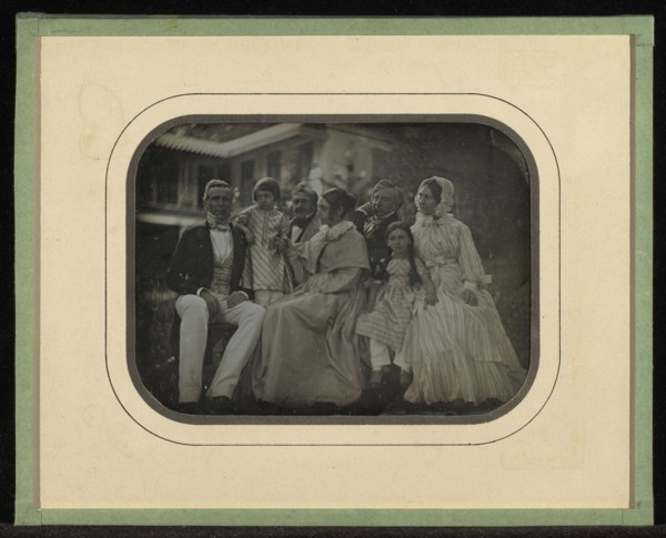 Seven Members of the Eynard Family; Jean-Gabriel Eynard, Swiss, 1775 - 1863, about 1847; Daguerreotype