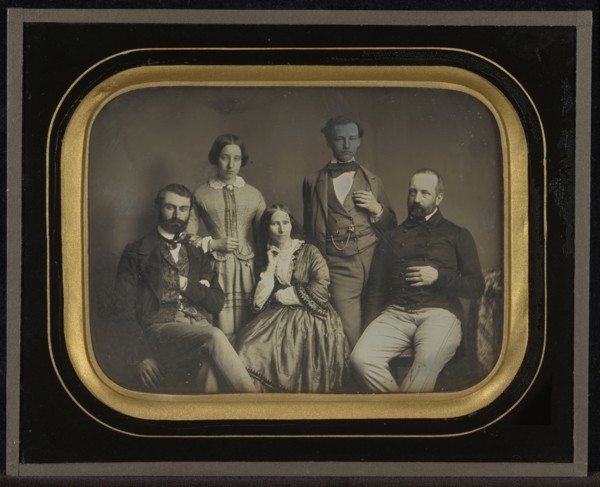Charles and Sophie Eynard and Their Children; Jean-Gabriel Eynard, Swiss, 1775 - 1863, about 1856; Daguerreotype