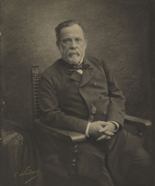 Louis Pasteur; Paul Nadar, French, 1856 - 1939, 1886; Gum bichromate print; 36.5 x 30.5 cm, 14 3,8 x 12 in