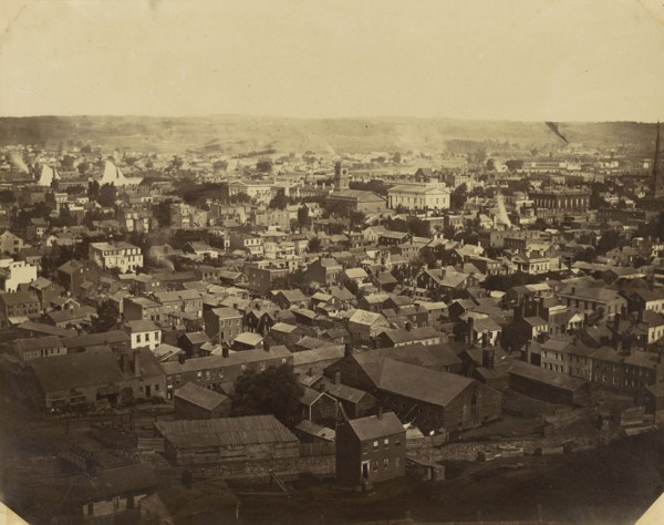 Troy, New York; Silas A. Holmes, American, 1820 - 1886, Troy, New York, United States; 1855 - 1861; Albumen silver print