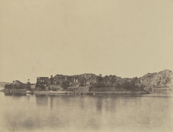 Ile de Philoe; John Beasly Greene, American, born France, 1832 - 1856, Phil?, Egypt; 1853 - 1854; Salted paper print