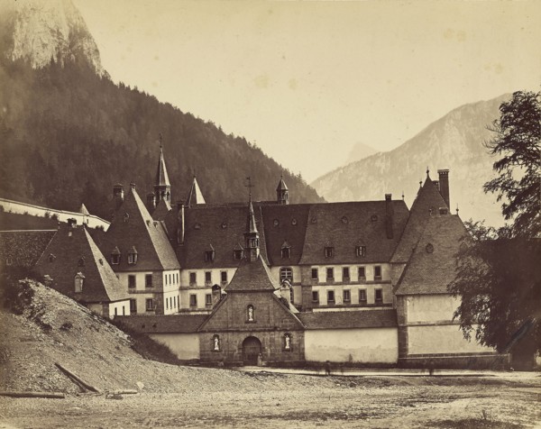 Couvent de la G. Chartreuse; Jacques Alexandre Ferrier, French, 1831 - 1912, Saint-Pierre-de-Chartreuse, France; 1865; Albumen