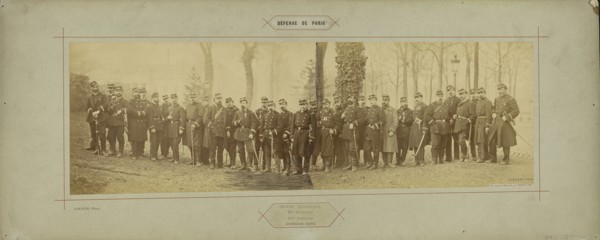 Garde Nationale, 29e Regiment, 92e Bataillon, Lt-Colonel Roux; André Adolphe-Eugène Disdéri, French, 1819 - 1889, Paris, France
