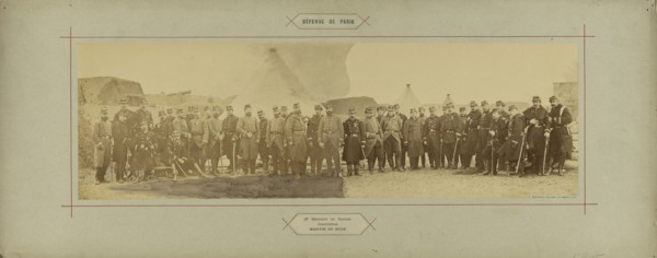 2e Regiment de Marche, Lieut'-Colonel Martin du Nord; André Adolphe-Eugène Disdéri, French, 1819 - 1889, Paris, France; 1870