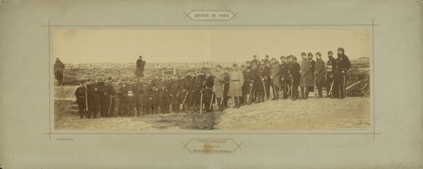 Garde Nationale, 7e Bataillon, Lt-Colonel Martin du Nord; André Adolphe-Eugène Disdéri, French, 1819 - 1889, Paris, France