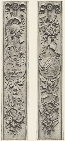 Tuileries - Aile Sud, Façade sur le Quai, Édouard Baldus, French, born Germany, 1813 - 1889, Paris, France; about 1868
