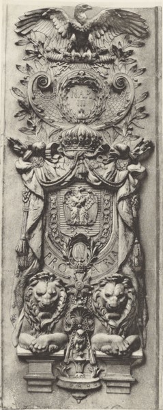 Louvre, Façade sur le Quai, Édouard Baldus, French, born Germany, 1813 - 1889, Paris, France; about 1868; Heliogravure; Sheet