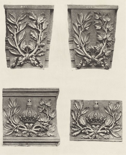 Louvre, Façade sur le Carrousel, Édouard Baldus, French, born Germany, 1813 - 1889, Paris, France; about 1868; Heliogravure