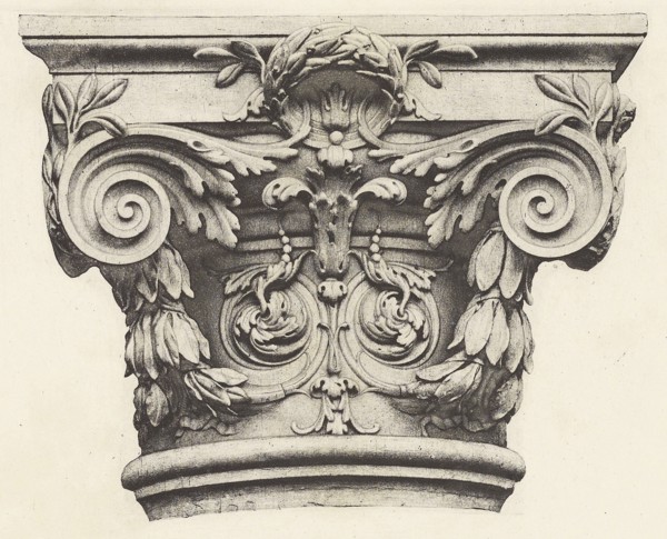 Nouveau Louvre, Escalier du Pavillon Mollien, Édouard Baldus, French, born Germany, 1813 - 1889, Paris, France; about 1868