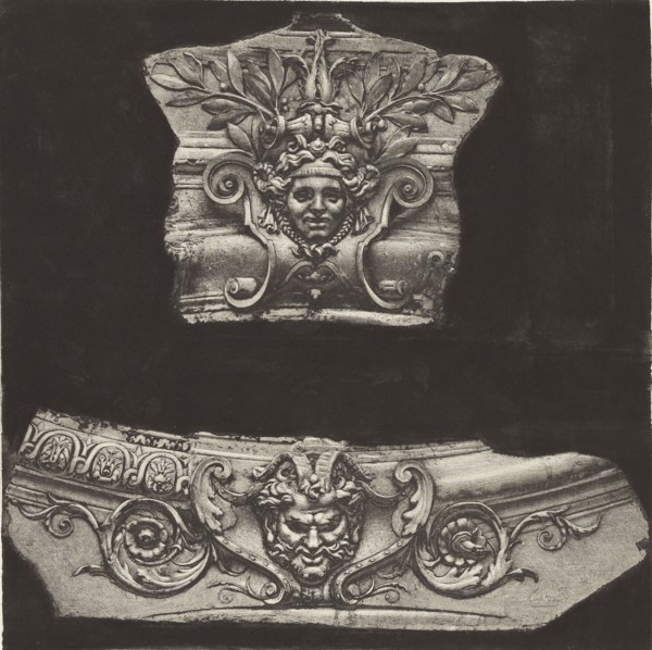 Ministère d'État, Escalier de la Bibliothèque, Édouard Baldus, French, born Germany, 1813 - 1889, Paris, France; about 1868