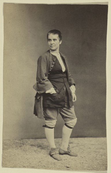 Marie Laurent; Nadar, Gaspard Félix Tournachon, French, 1820 - 1910, 1860 - 1861; Salted paper print; 21 x 13.2 cm 8 1,4 x 5 3