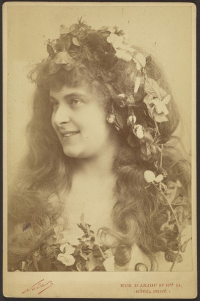 Feyghine; Paul Nadar, French, 1856 - 1939, 1878 - 1884; Albumen silver print
