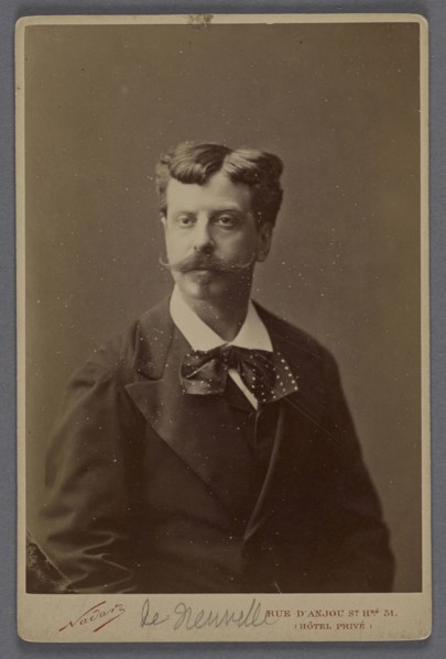 de Neuville, peintre; Nadar, Gaspard Félix Tournachon, French, 1820 - 1910, Paul Nadar, French, 1856 - 1939, 1878 - 1885