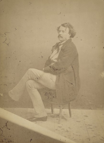 Self Portrait Félix Nadar; Nadar, Gaspard Félix Tournachon, French, 1820 - 1910, negative 1854; print 1870 - 1879; Albumen