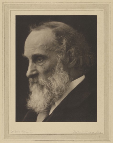 Dr. John Todhunter; Frederick H. Evans, British, 1853 - 1943, 1890; Platinum print; 23 x 17.6 cm, 9 1,16 x 6 15,16 in
