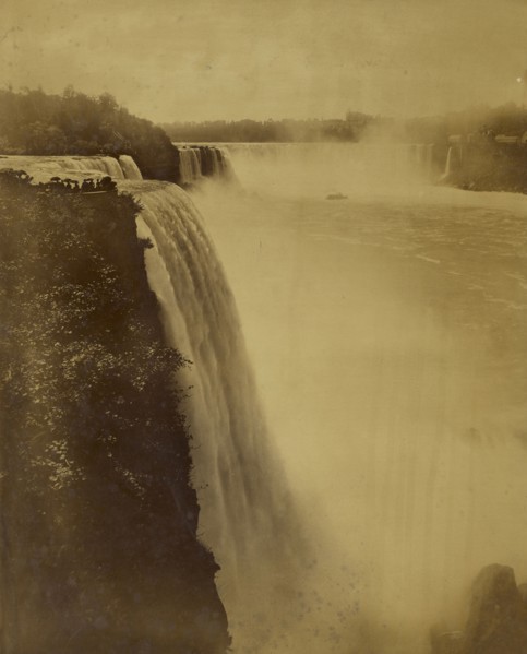 Niagara Falls; George Barker, American, 1844 - 1894, New York, United States; 1886; Albumen silver print