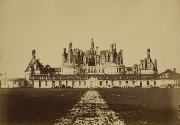 Chateau; Bisson Frères, French, active 1840 - 1864, France; about 1857; Albumen silver print