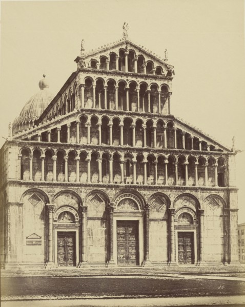 Church exterior; Fratelli Alinari, Italian, founded 1852, Florence, Italy; 1850s; Albumen silver print