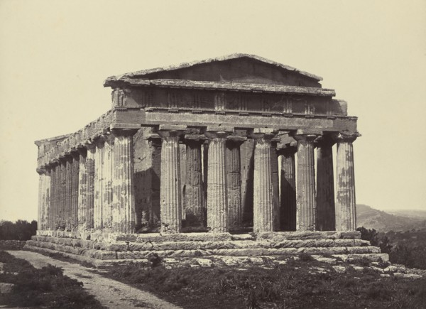Temple de la Concorde, Agrigente, Paul-Marcellin Berthier, French, 1822 - 1912, about 1862; Albumen silver print