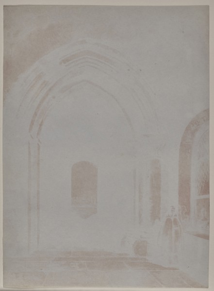 Copy of an engraving; William Henry Fox Talbot, English, 1800 - 1877, 1839; Photogenic drawing negative; 16 × 11.7 cm
